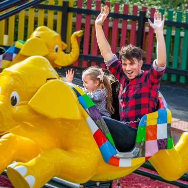 Elmer's Flying Jumbos at Chessington World of Adventures Resort
