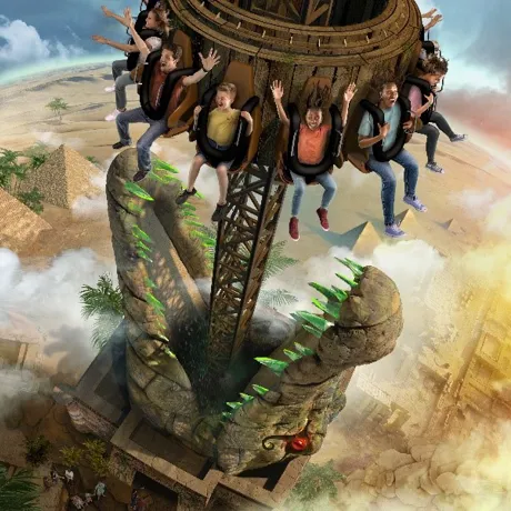 Croc Drop at Chessington World of Adventures Resort