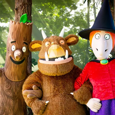 The Gruffalo, Stick Man and The Witch at Chessington World of Adventures Resort