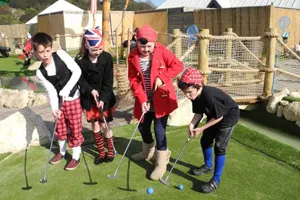 Pirate Adventure Mini Golf at SEA LIFE Weymouth