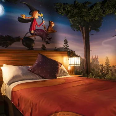 Room on the Broom themed room at the Chessington Safari Hotel