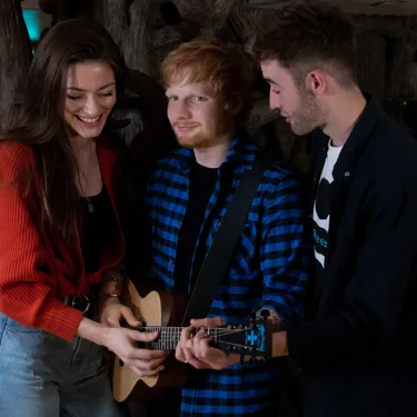Ed Sheeran Figure at Madame Tussauds London