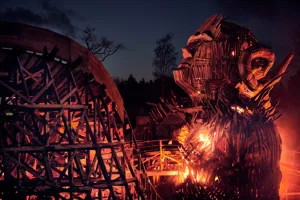 Wicker Man at the Alton Towers Resort